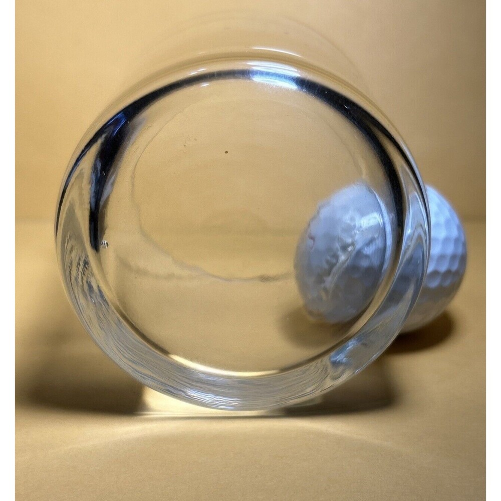 BenShot Golf Ball Rocks Glass w/Real Titleist Golf Ball In Whiskey Glass - Picture 4 of 6